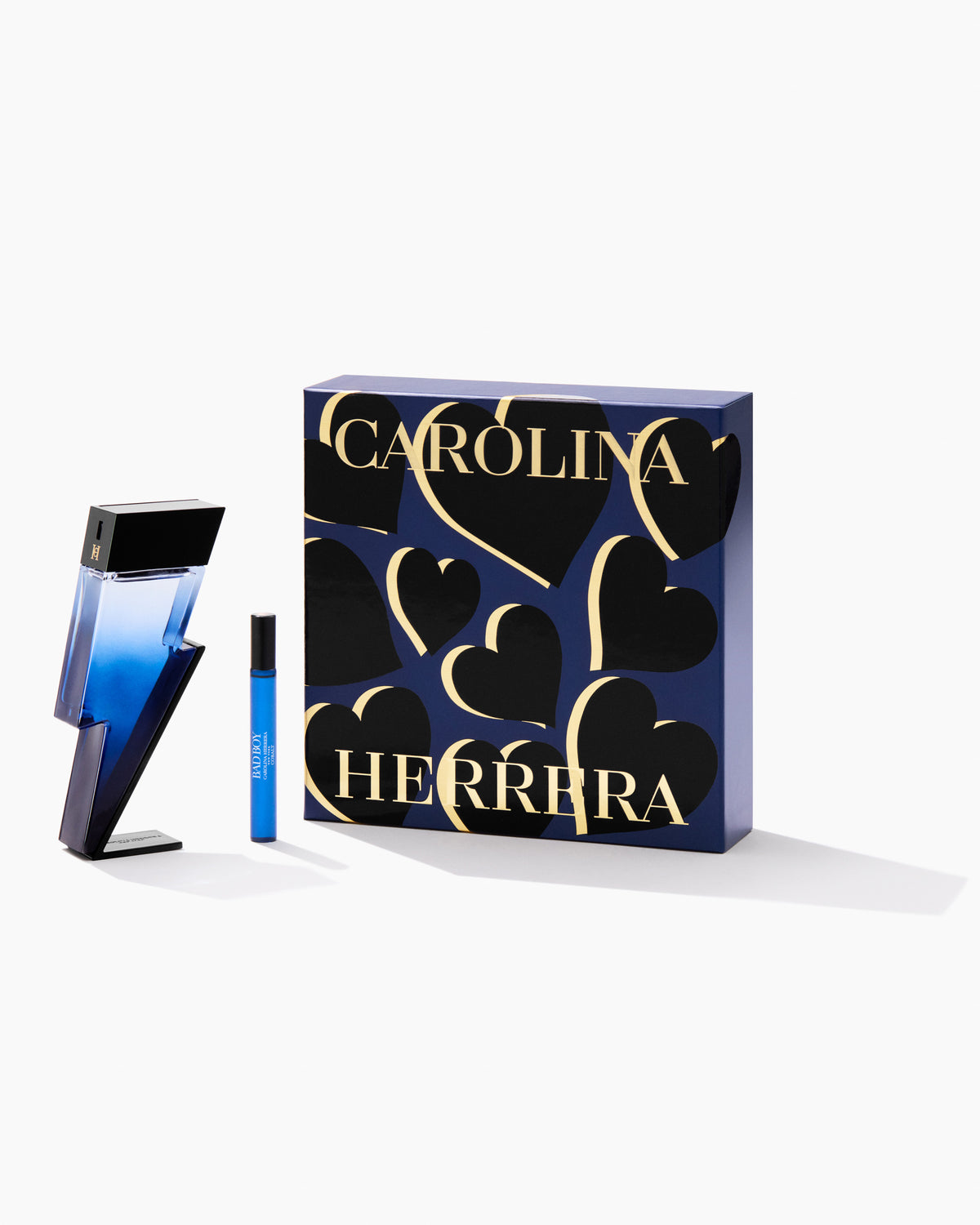 Carolina Herrera Bad Boy Cobalt Eau de Parfum Électrique and Megaspritzer
