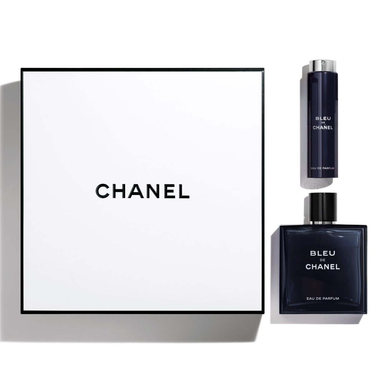 Chanel Bleu de CHANEL 3.4 Fl. Oz. Eau de Parfum Twist and Spray Set