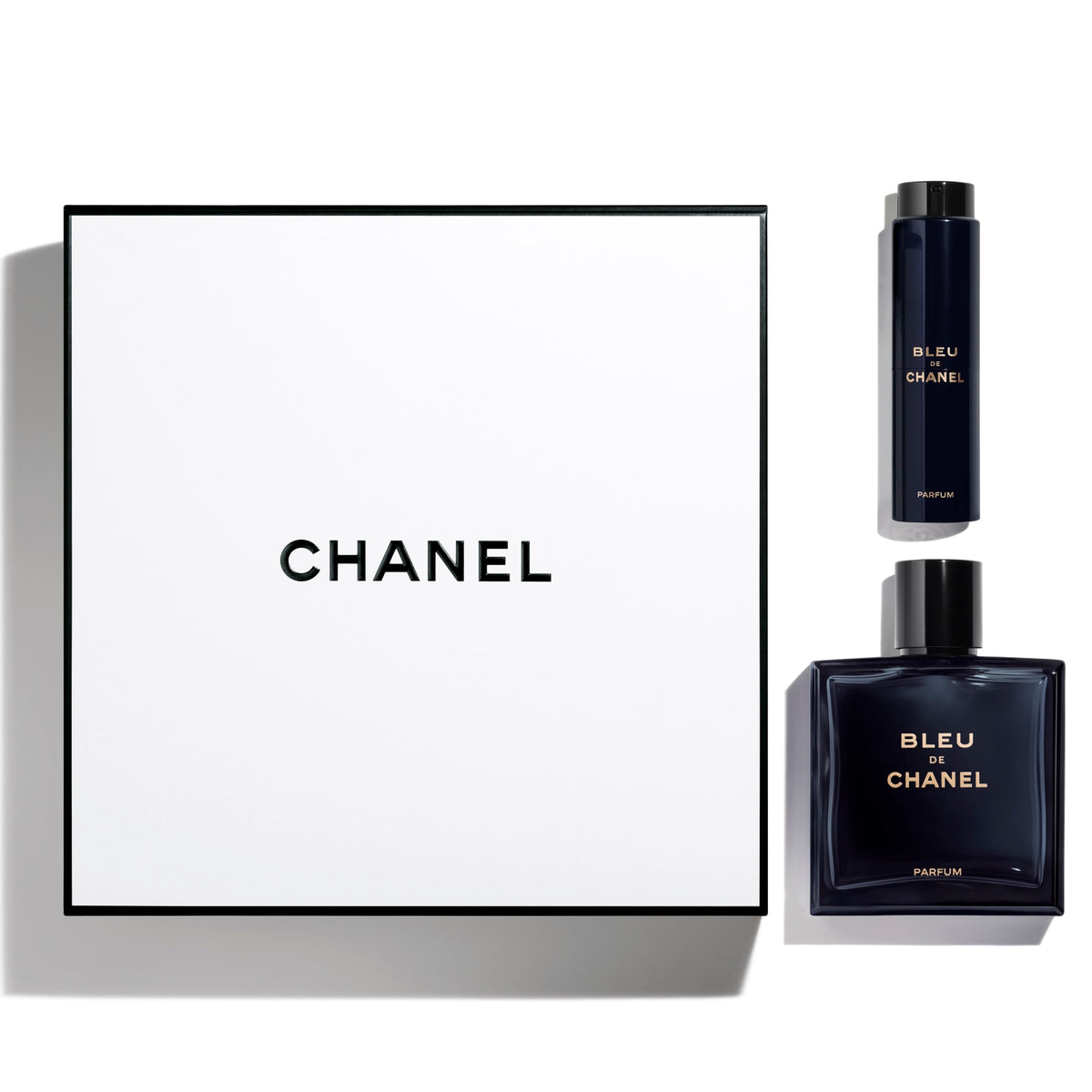 Chanel Bleu de CHANEL 3.4 Fl. Oz. Parfum Twist and Spray Set