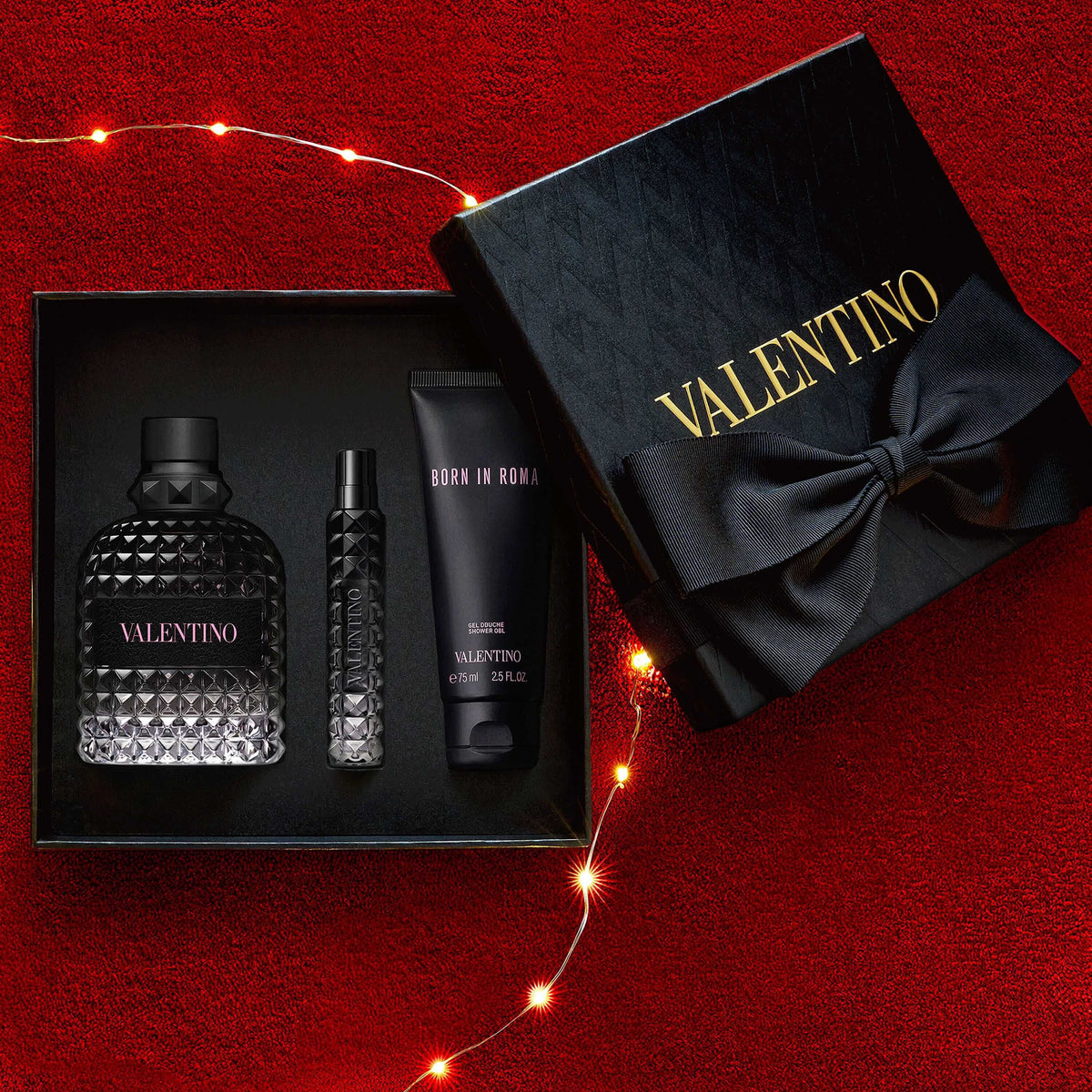 Valentino Born in Roma Uomo Eau de Toilette Holiday Gift Set with Shower Gel