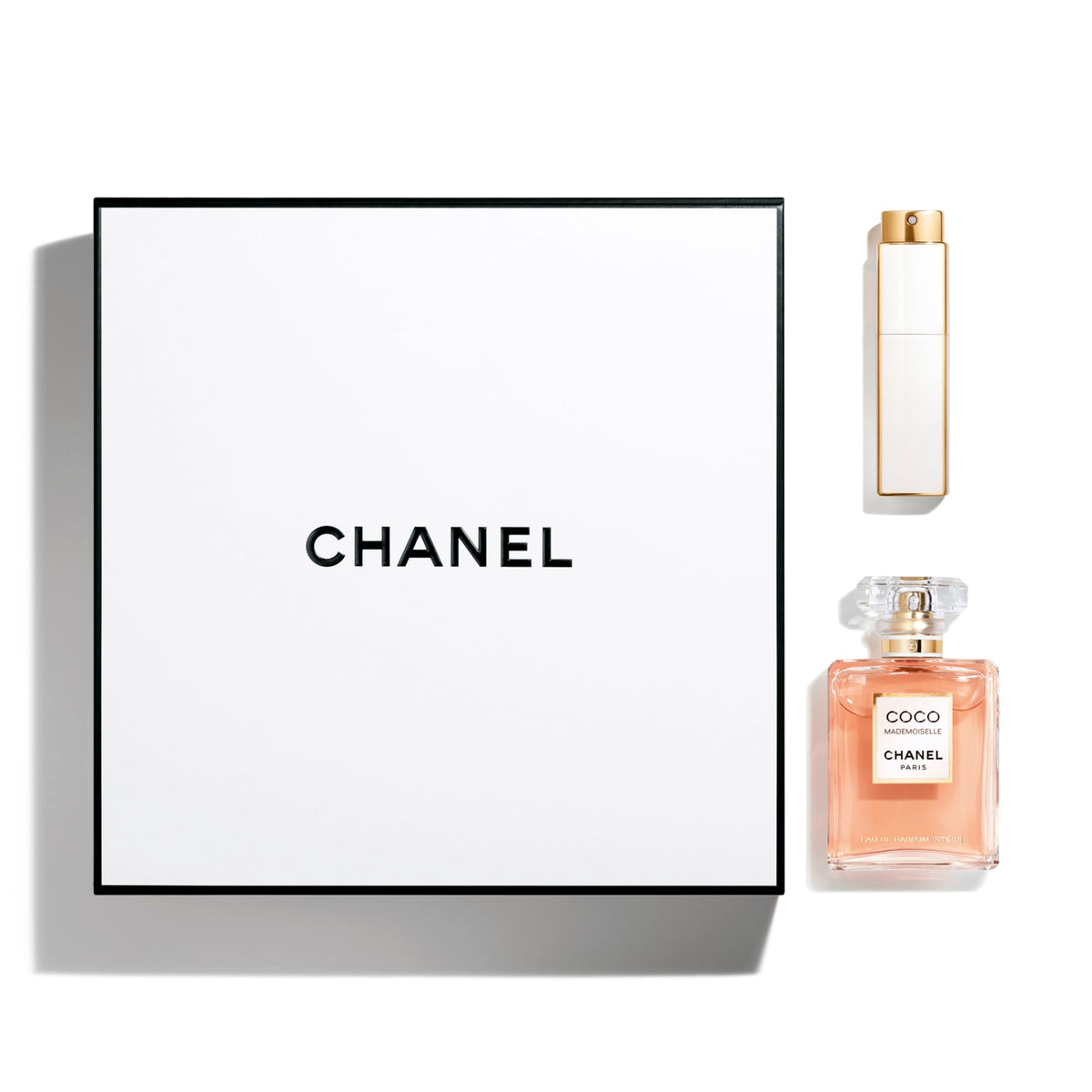 Chanel Coco Mademoiselle 1.7 Fl. Oz. Eau de Parfum Intense Mini Twist and Spray Set