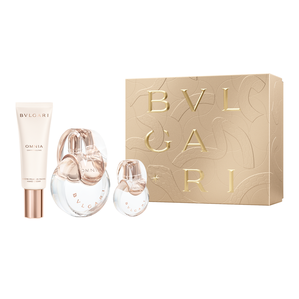 Bvlgari Omnia Crystalline Gift Set (100 ml + 15 ml + 40 ml)