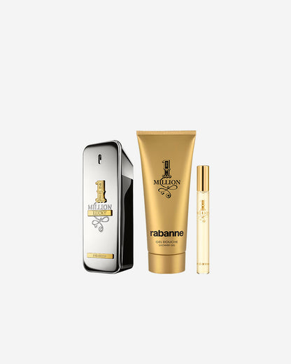 Rabanne 1 Million Lucky Eau de Toilette & Shower Gel & Travel Spray Gift Set