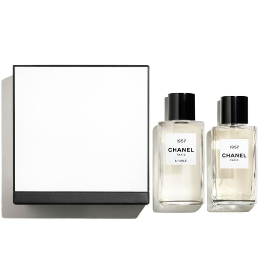 Chanel 1957 Les Exclusifs de CHANEL - 6.8 Fl. Oz. Eau de Parfum Huile Corps Set