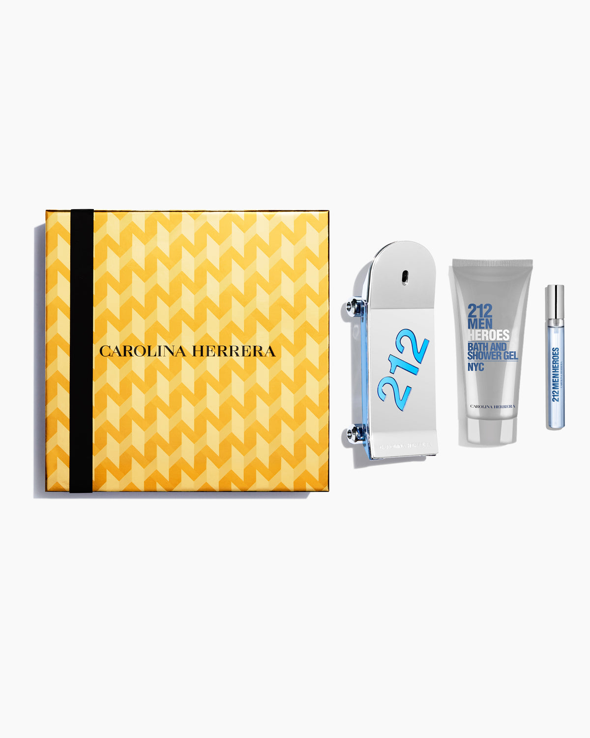 Carolina Herrera 212 Heroes Eau de Toilette, Shower Gel and Megaspritzer