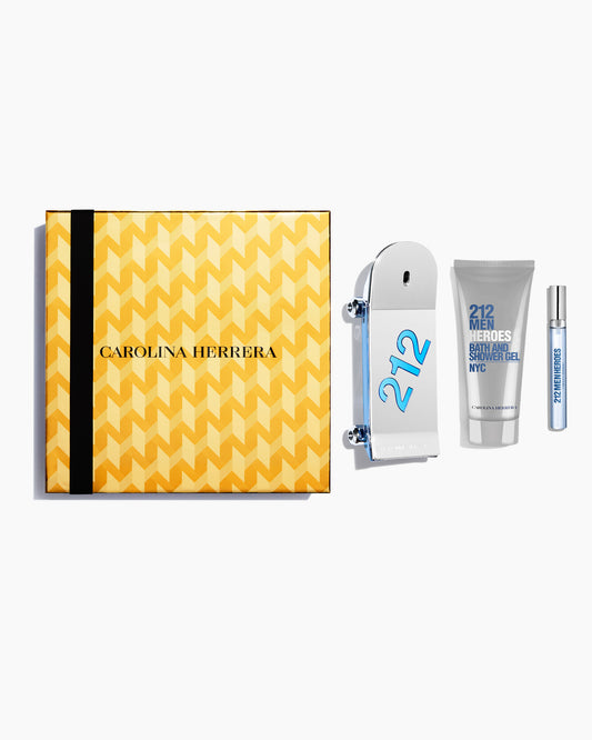 Carolina Herrera 212 Heroes Eau de Toilette, Shower Gel and Megaspritzer