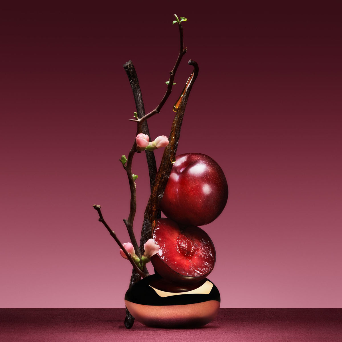 Giorgio Armani Armani/privé Cuir Rubis