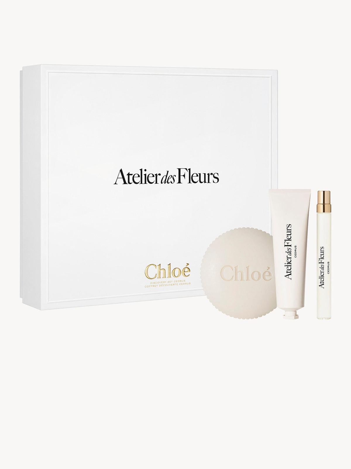 Chloé Atelier des Fleurs Cedrus Perfume and Hand Routine gift set