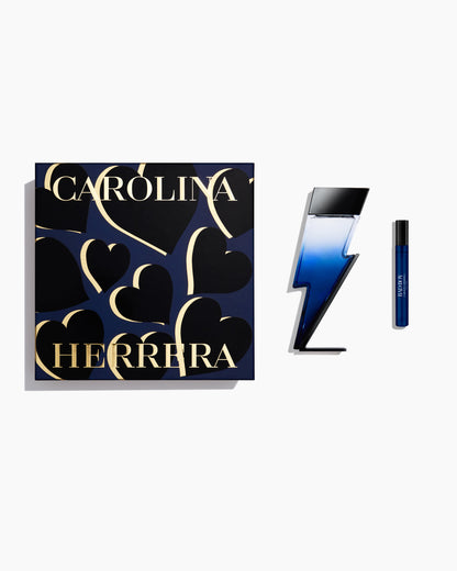 Carolina Herrera Bad Boy Cobalt Eau de Parfum Électrique and Megaspritzer