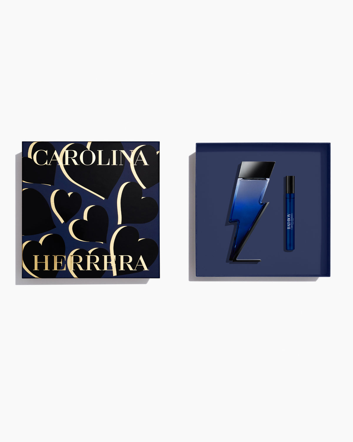 Carolina Herrera Bad Boy Cobalt Eau de Parfum Électrique and Megaspritzer