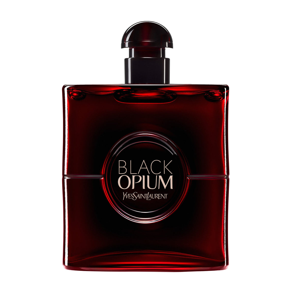 Yves Saint Laurent Black Opium Eau de Parfum Over Red