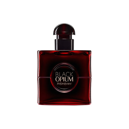 Yves Saint Laurent Black Opium Eau de Parfum Over Red