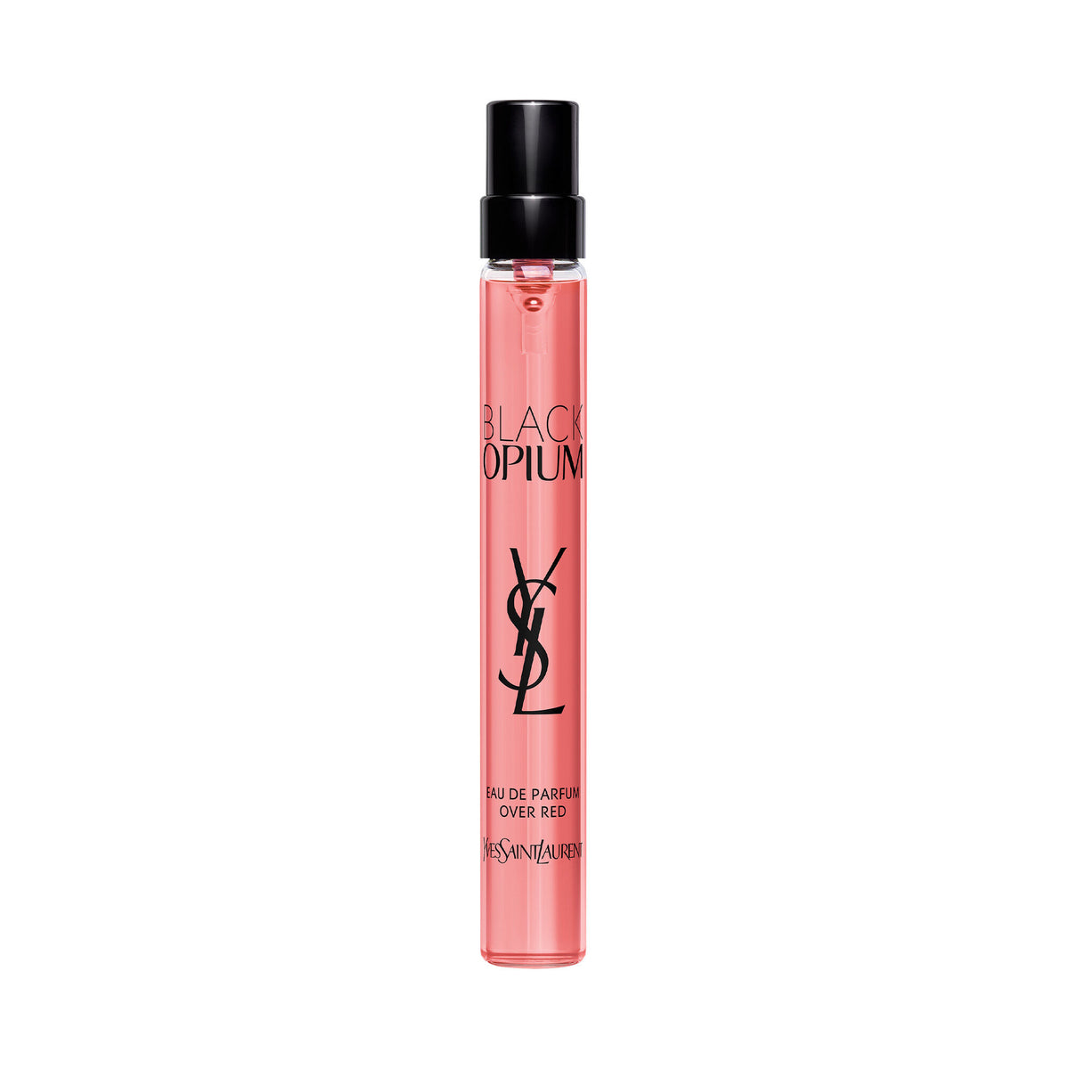 Yves Saint Laurent Black Opium Eau de Parfum Over Red
