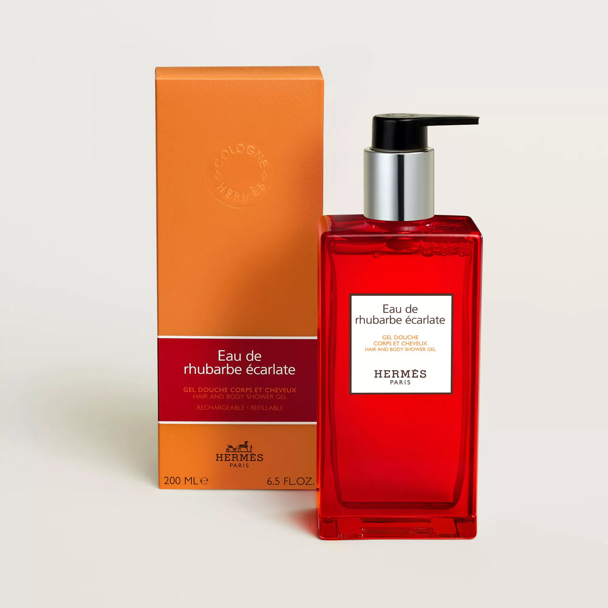 Hermès Eau de rhubarbe ecarlate Hair and body shower gel