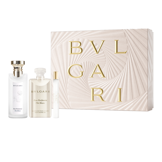 Bvlgari Eau Parfumée Thé Blanc Gift Set (75 ml + 75 ml + 10 ml)