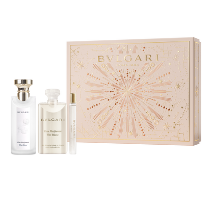 Bvlgari Eau Parfumée Thé Blanc Gift Set (75 ml + 75 ml + 10 ml)
