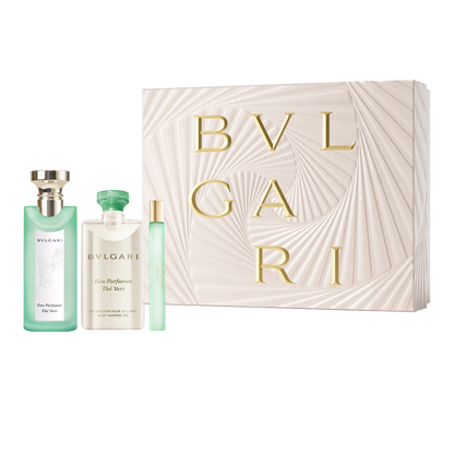 Bvlgari Eau Parfumée Thé Vert Gift Set (75 ml + 75 ml + 10 ml)