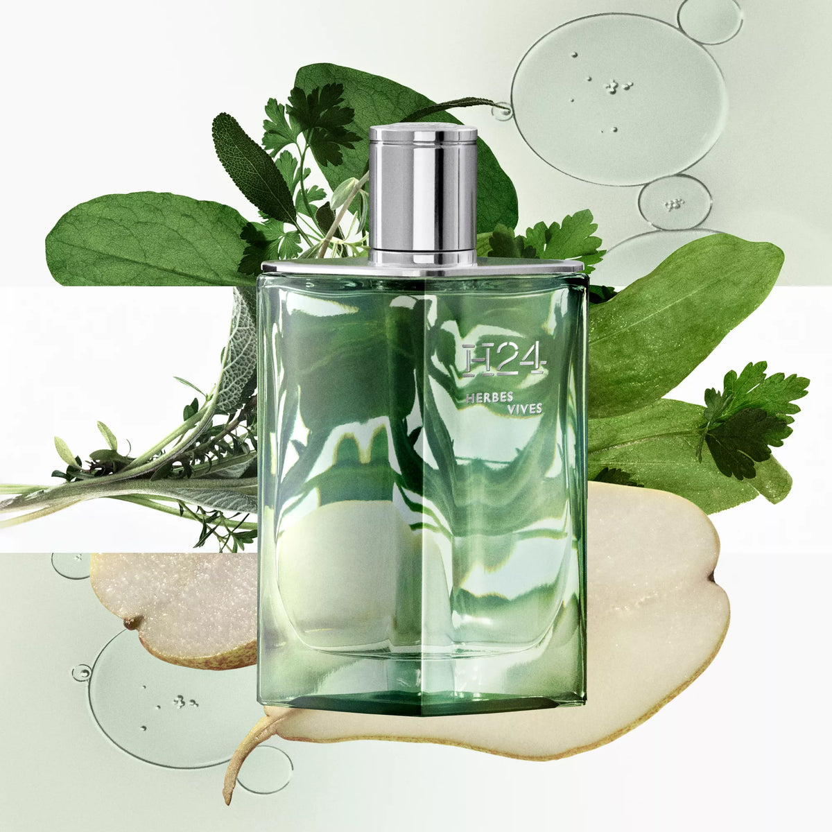 Hermès H24 Herbes Vives Eau de parfum travel spray and refill