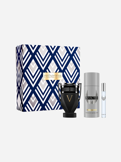 Rabanne Invictus Victory Absolu & Deodorant & Travel Spray Gift Set
