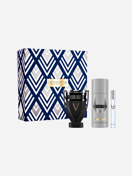 Rabanne Invictus Victory Absolu & Deodorant & Travel Spray Gift Set