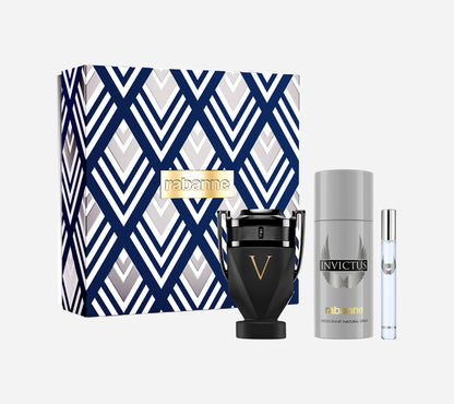Rabanne Invictus Victory Absolu & Deodorant & Travel Spray Gift Set