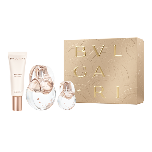 Bvlgari Omnia Crystalline Gift Set (100 ml + 15 ml + 40 ml)