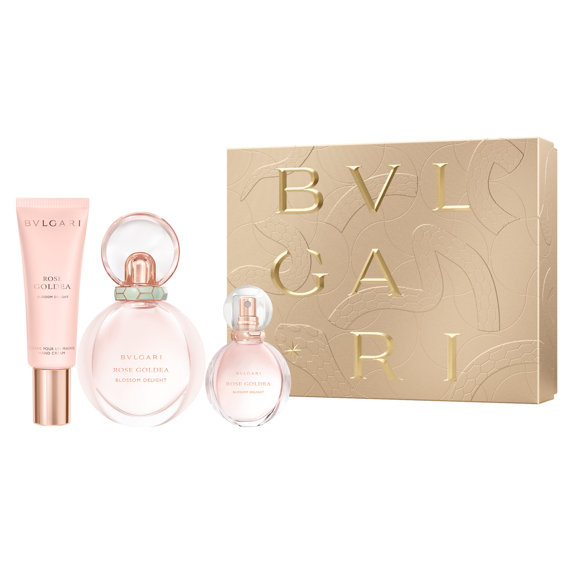 Bvlgari Rose Goldea Blossom Delight Gift Set (50 ml + 15 ml + 40 ml)