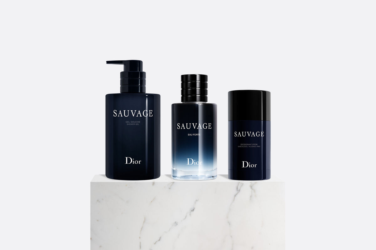 Dior Sauvage Eau Forte Trio Gift Set