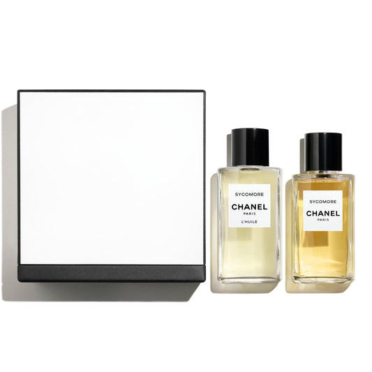 Chanel Sycomore Les Exclusifs de CHANEL - 6.8 Fl. Oz. Eau de Parfum Huile Corps Set