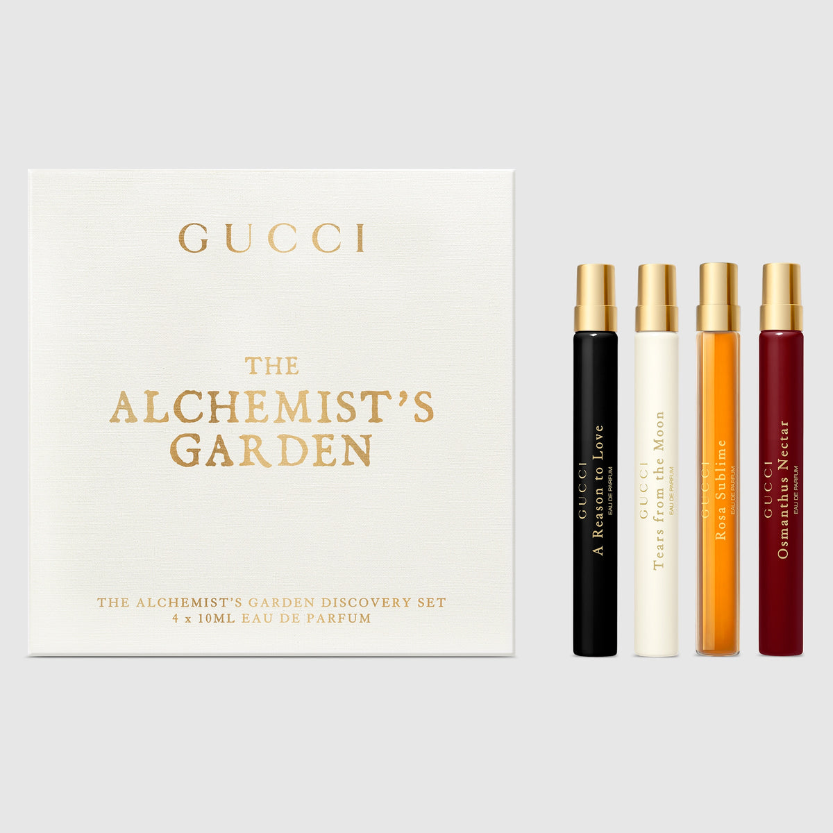 Gucci The Alchemist's Garden mini discovery kit gift set
